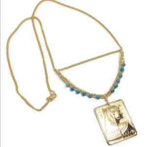 Cleopatra's Cameo Treasure Necklace